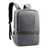 15.6 inch Men Oxford Extension Capacity Multi-Pocket with USB Charging Port Business Macbook Storage Bag Backpack