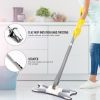 Easy Wringing Microfiber Hand-free Flat Squeeze Mop