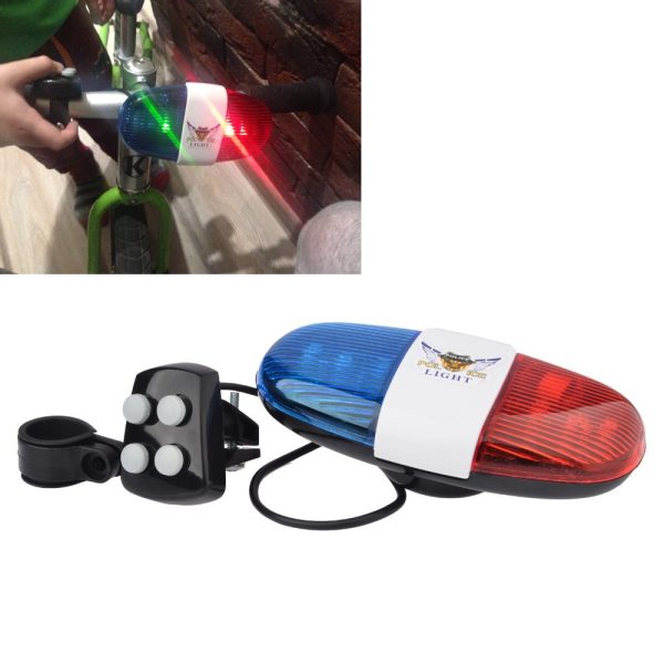 Bicycle Bell LED Police Light