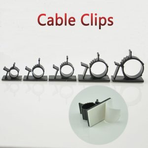 Cable Clamp Plastic 10PC Set