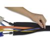 Cable Management Sleeve Zipper Wrap