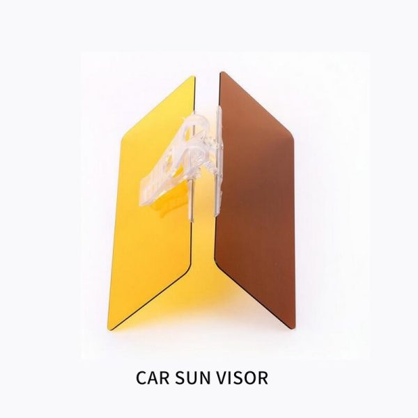 Car Sun Visor Anti-Glare Clip-On Shade
