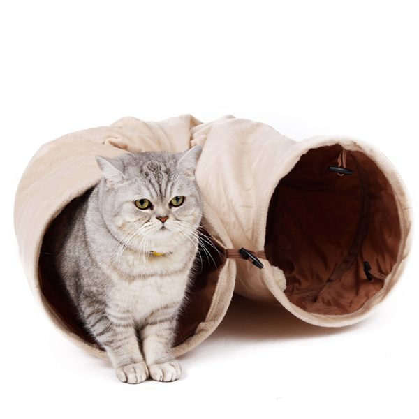 Cat Tunnel Foldable Interactive Toy