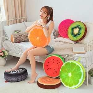 Chair Pillow Fruit Design Cushion