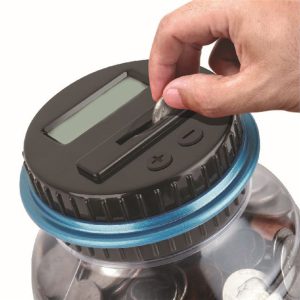 Change Counter Automatic Coin Piggy Bank