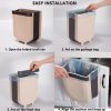 Cupboard Bin Foldable Trash Can