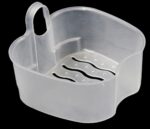 Denture Case with Hanging Net Container