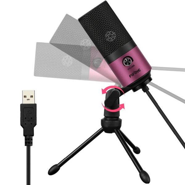 Desktop Microphone USB Recording Mic