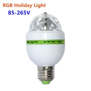 Disco Light Bulb LED RGB Lamp