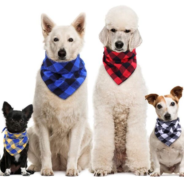Dog Bandana Collar Pet Fashionable Scarf