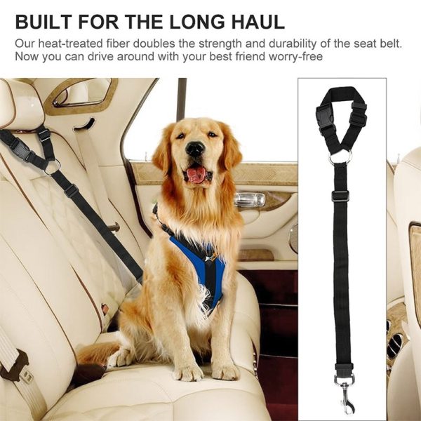Dog Car Seat Belt Adjustable Leash