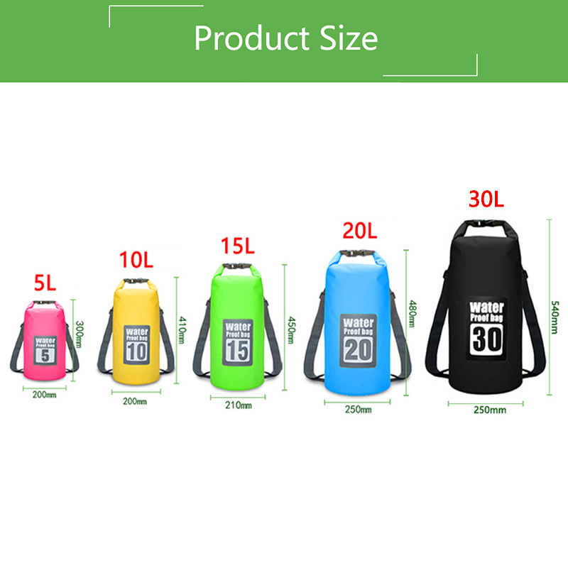 Waterproof Dry Bag Backpack for Sports and Outdoor Activities - Digital ...