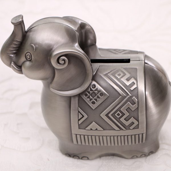 Elephant Piggy Bank Savings Box