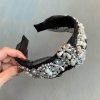 Fashion Headband With Lace And Pearl