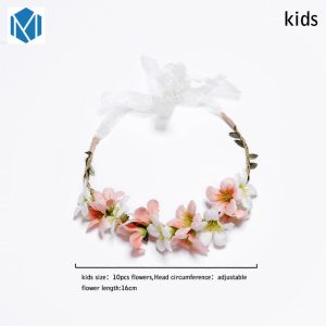 Floral Headbands Kids Hair Accessories