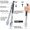 Grill Tongs Stainless Steel Tongs