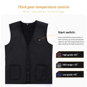 Heated Clothing Vest USB Outerwear