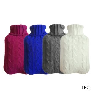 Hot Water Bottle Cover Knitted Design