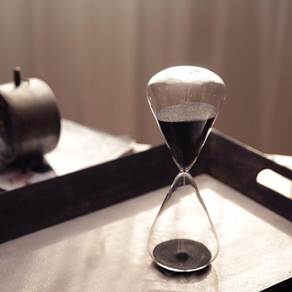 Hourglass Sand Timer Glass Decor