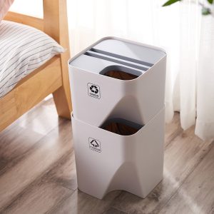 Kitchen Garbage Can Stackable