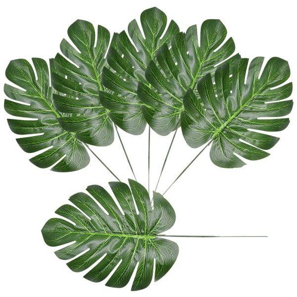 Leaf Decorations Artificial Leaves (10Pcs)