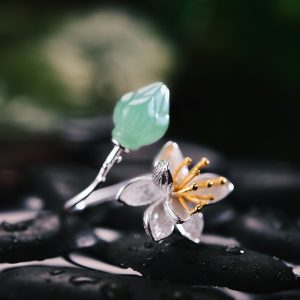Lotus Flower Ring Jewelry