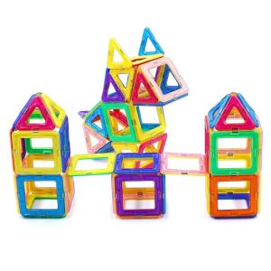 Magnetic Blocks Construction Toy (56 pieces)