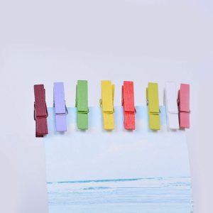 Mini Clothespins Wooden Art Craft Clips (50pcs)