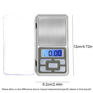 Mini Scale Pocket Size Digital Scale with Cover