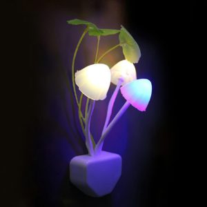 Mushroom Lamp Plug-In Night Light