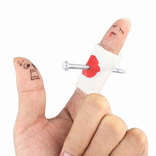 Nail Through Finger Prank Toys