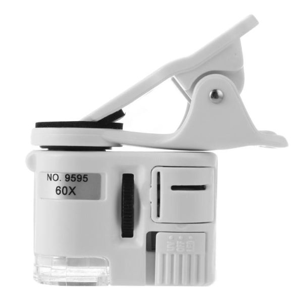 Phone Microscope 60X Clip-On Accessory