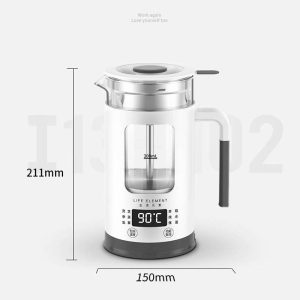 Press Coffee Maker with LCD Screen