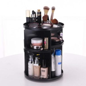 Rotating Makeup Organizer Storage Rack