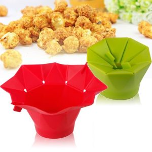Silicone Popcorn Popper Microwave-Safe