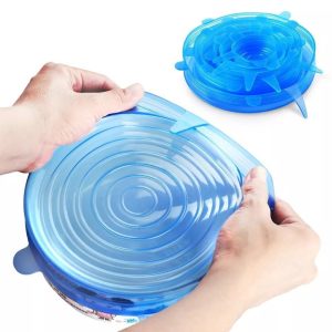 Silicone Stretch Lids Food Cover (6 Pcs)