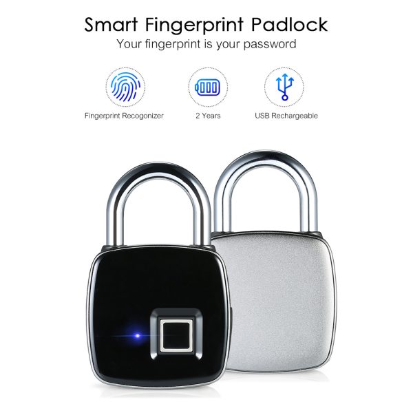 Smart Lock Fingerprint Padlock