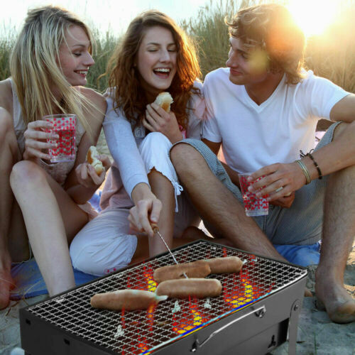 Tabletop Charcoal Grill Portable Design