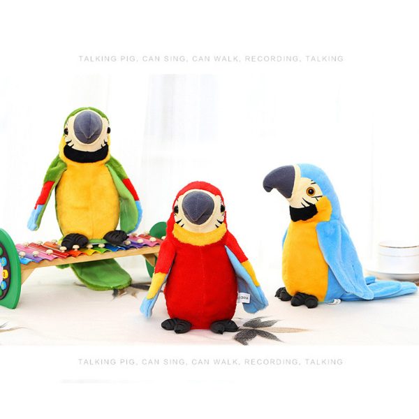 Talking Toy Parrot Plush Toy
