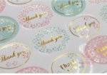 Thank You Stickers Label Sticker (120 pieces)