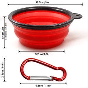 Travel Dog Bowl Collapsible Soft Bowl