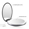 Travel Makeup Mirror with LED Light
