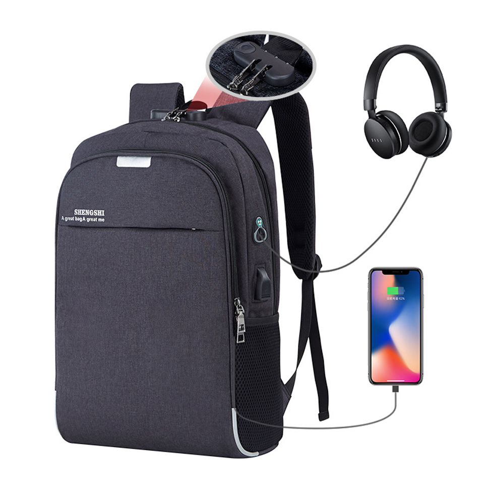 Anti-Theft USB Charging Waterproof Backpack for Travel and Work ...