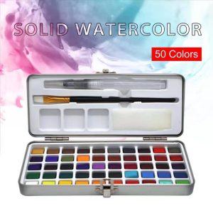 Watercolor Paint Set 50 Assorted Colors