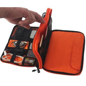 Waterproof Digital Accessories Storage Bag USB Data Cable Earphone Wire Flash Drive Pen Power Bank Travel Storage Bag