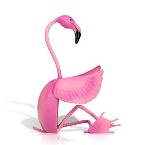 Wine Holder Flamingo Figurine