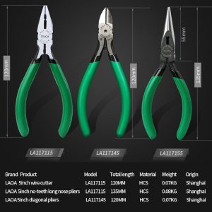 Wire Cutter Pliers 5-Inch Mini Pincer