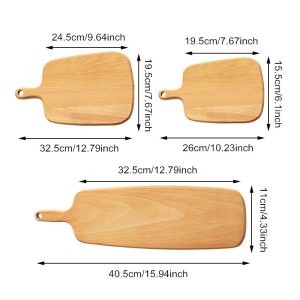 Wood Cutting Board Kitchen Tool Accessory