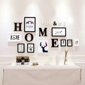 Wooden Picture Frame Wall Photo