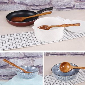 Wooden Spoon Long Handle Kitchenware